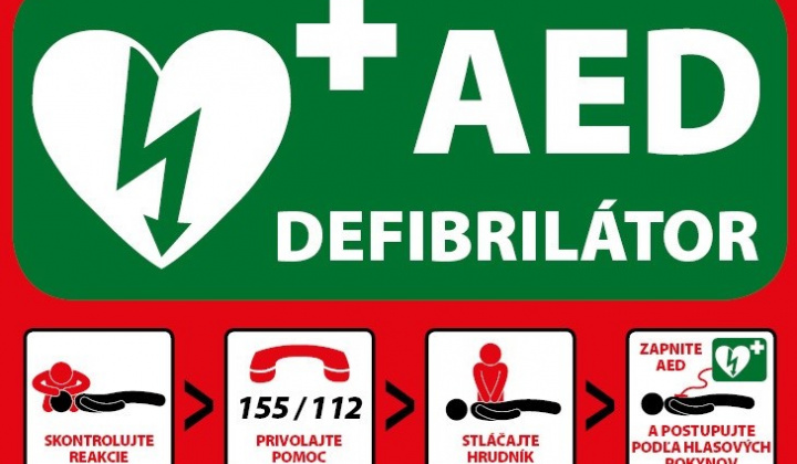Fotka - Inštalácia defibrilátora v obci Záhradné