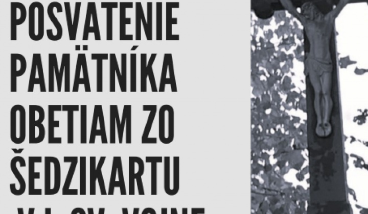 Fotka - Odhalenie a posvätenie pamätníka obetiam v 1.svetovej vojne