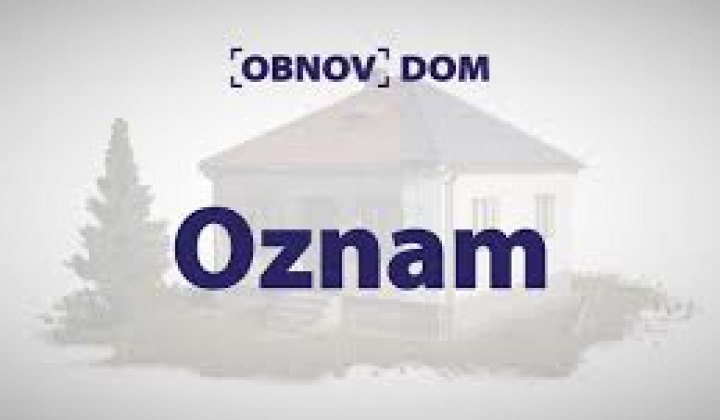 Fotka - Obnov dom