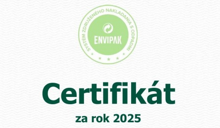 Fotka - Obec Záhradné získala certifikát ENVIPAK za triedenie odpadu v roku 2025