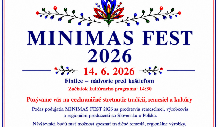 Fotka - MINIMAS FEST 2026