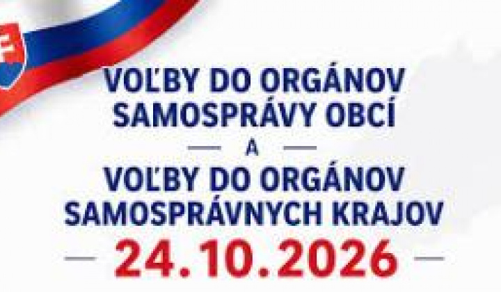 Fotka - Voľby do orgánov samosprávy obcí a voľby do orgánov samosprávnych krajov 24.10.2026